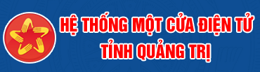 Một cửa điện tử tỉnh Quảng Trị