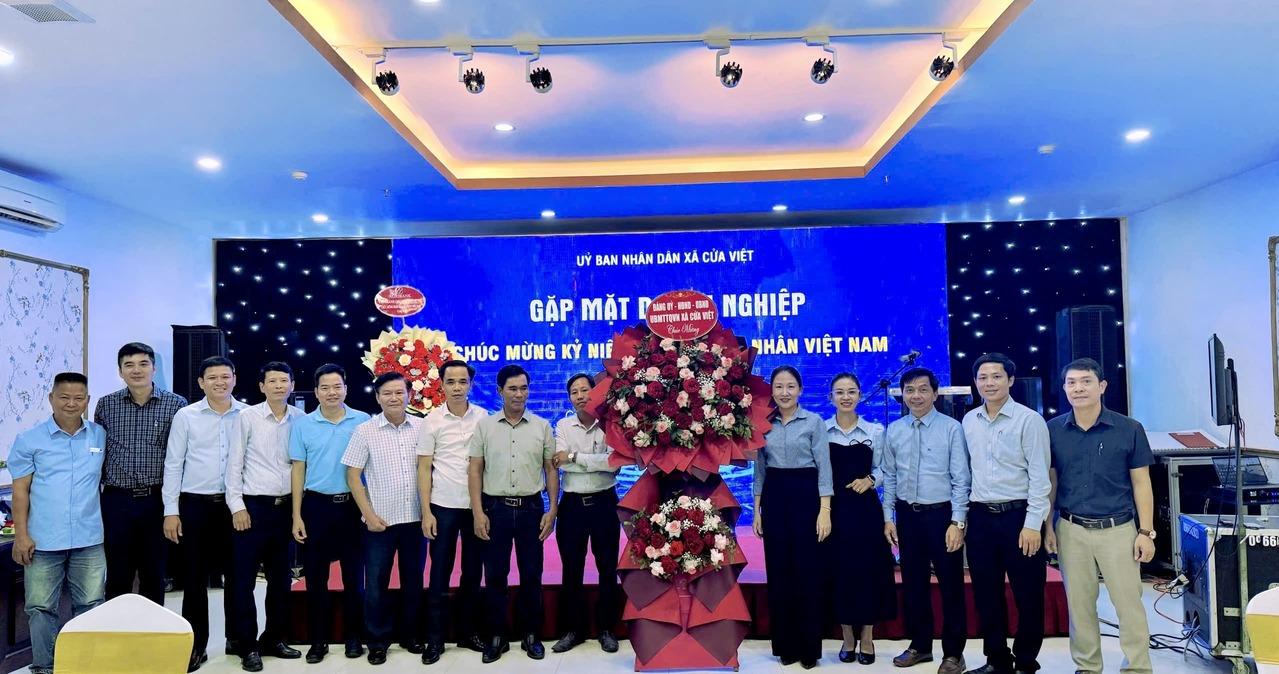 UBND XÃ CỬA VIỆT TỔ CHỨC GẶP MẶT DOANH NGHIỆP NHÂN NGÀY DOANH...