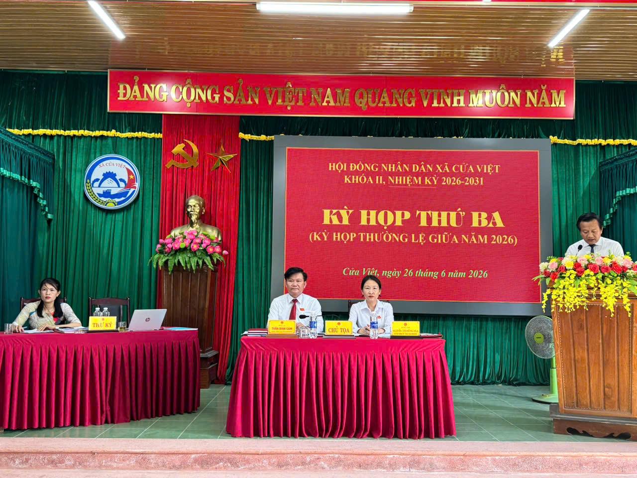 KỲ HỌP THỨ 3 HĐND XÃ KHÓA II, NHIỆM KỲ 2026-2031
