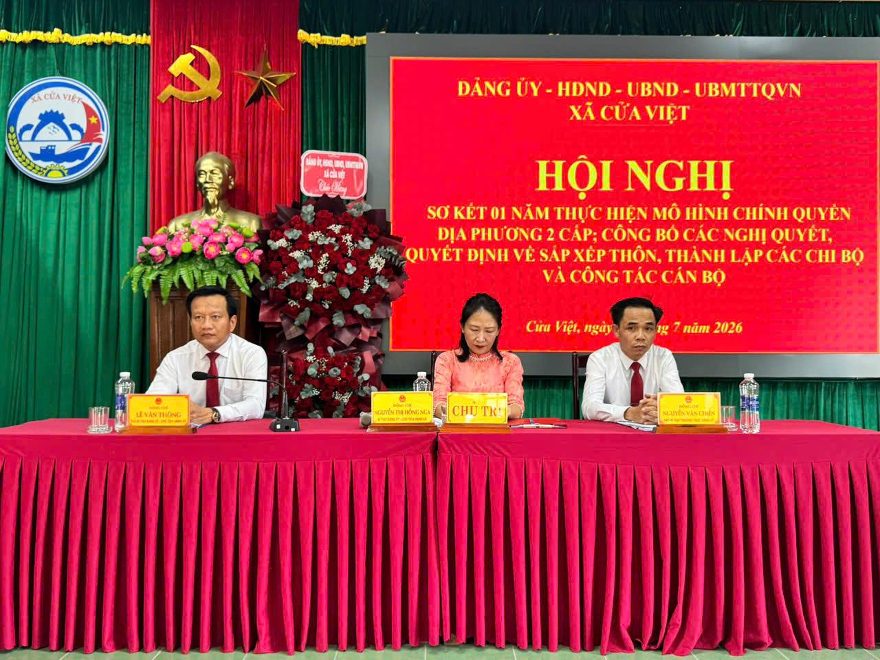 Hội nghị sơ kết 01 năm thực hiện mô hình chính quyền địa phương...